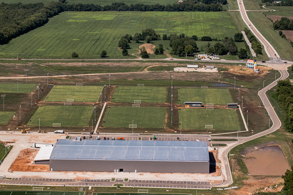 Summer 2022 Construction in the Ozarks: Betty & Bobby Allison Sports